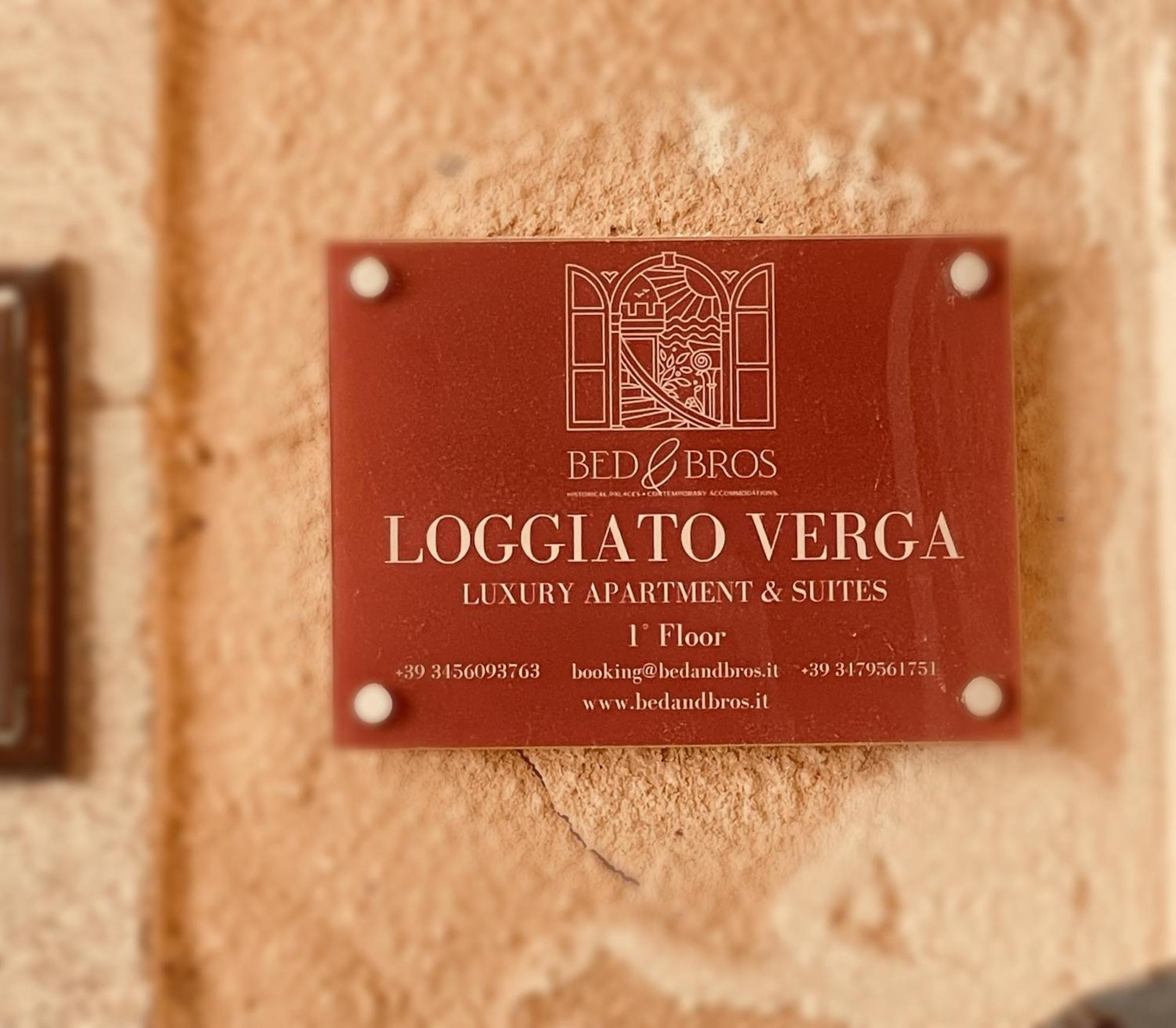 Loggiato Verga Luxury By Bed&Bros Syrakuzy Zewnętrze zdjęcie